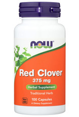 NOW® X Now Red Clover 375mg Herbal Supplement 100 Capsules