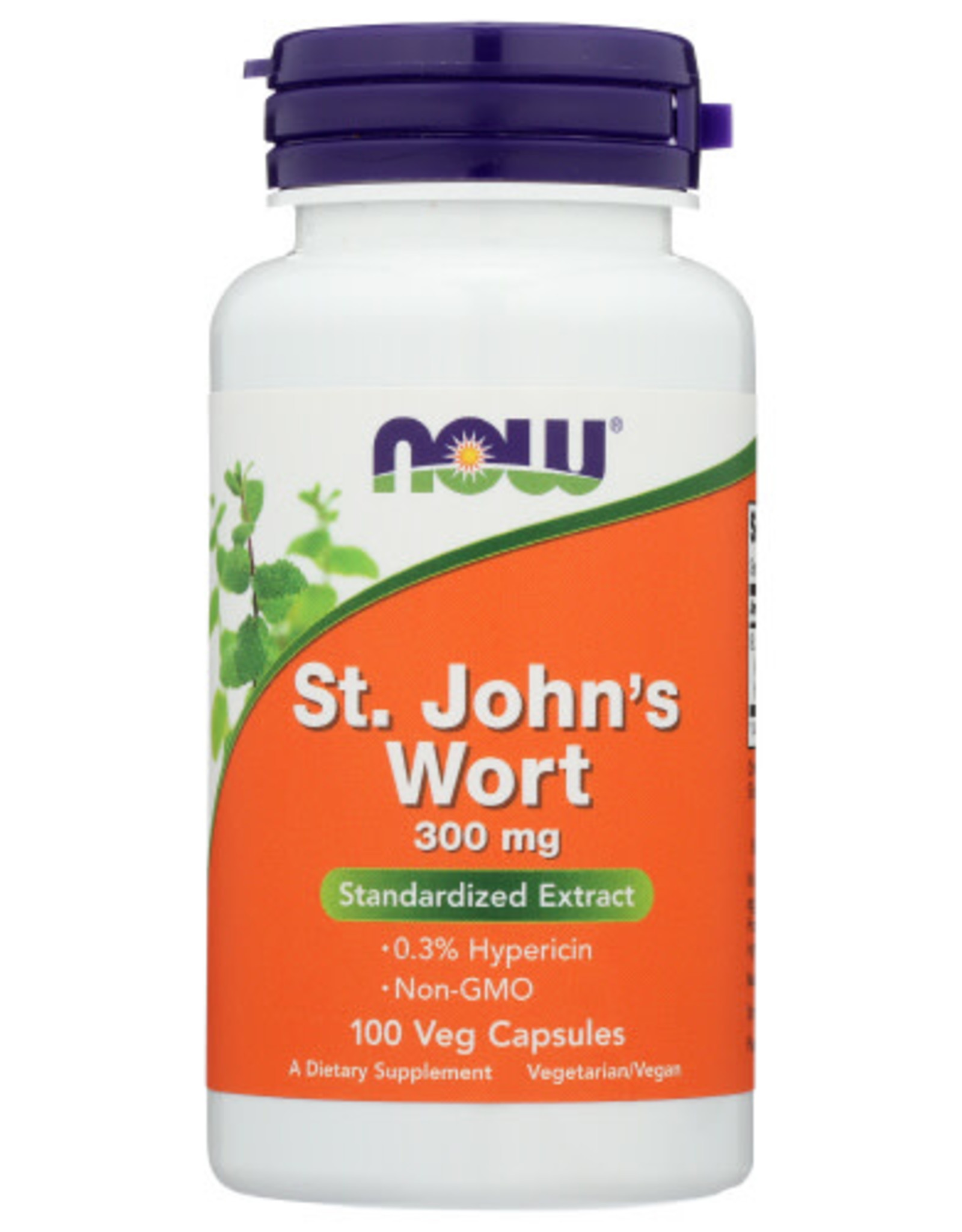 NOW® X Now St. Johns Wort 300mg Standardized Extract 100 Veg Capsules