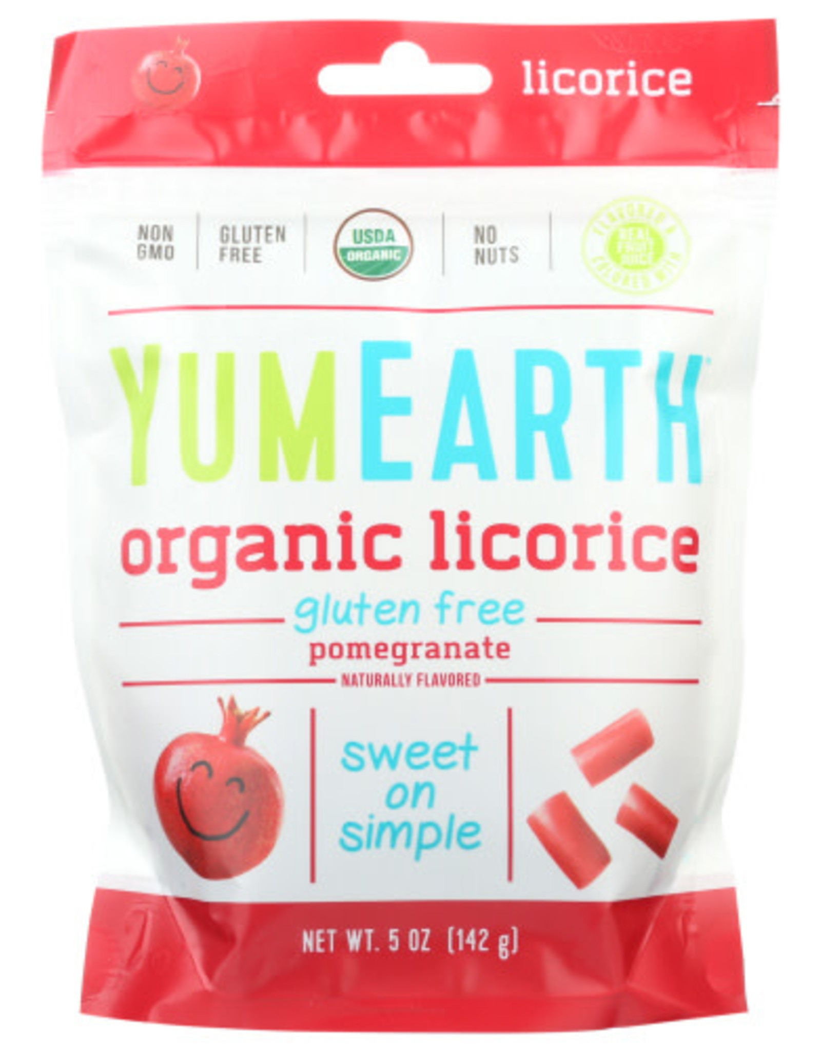 YUMEARTH® YUMEARTH POMEGRANATE LICORICE, 5 OZ.