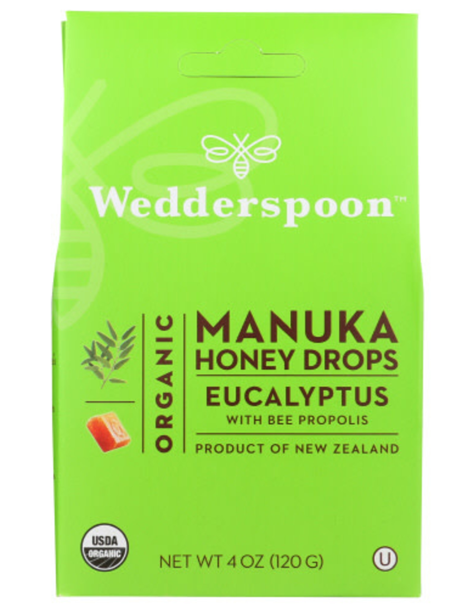 WEDDERSPOON Wedderspoon Organic Manuka Honey Drops 4 oz