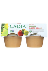 CADIA CADIA ORGANIC APPLE SAUCE, 4 COUNT