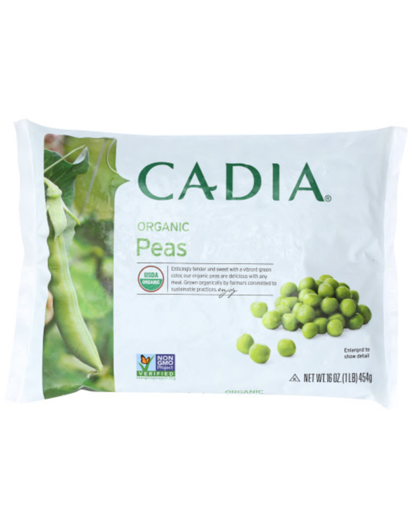 CADIA CADIA FROZEN ORGANIC PEAS, 16 OZ.