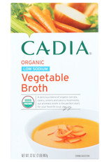 CADIA CADIA ORGANIC LOW SODIUM VEGETABLE BROTH, 32 OZ.