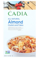 CADIA CADIA ALL NATURAL ALMOND CLUSTERS AND FLAKES, 11 OZ.