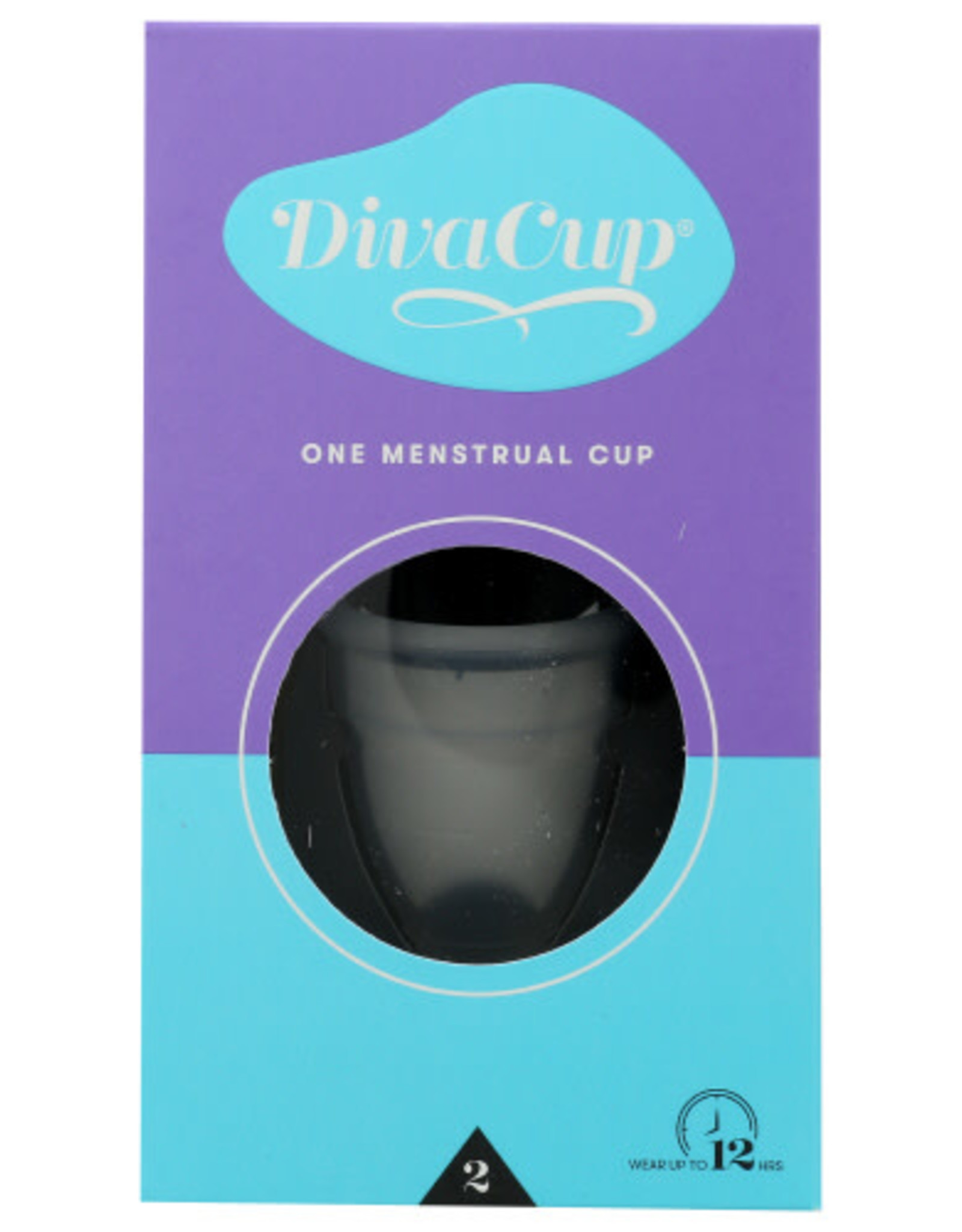 THE DIVA CUP® THE DIVACUP MODEL 2, FEMININE HYGIENE MENSTRUAL CUP, 1 COUNT