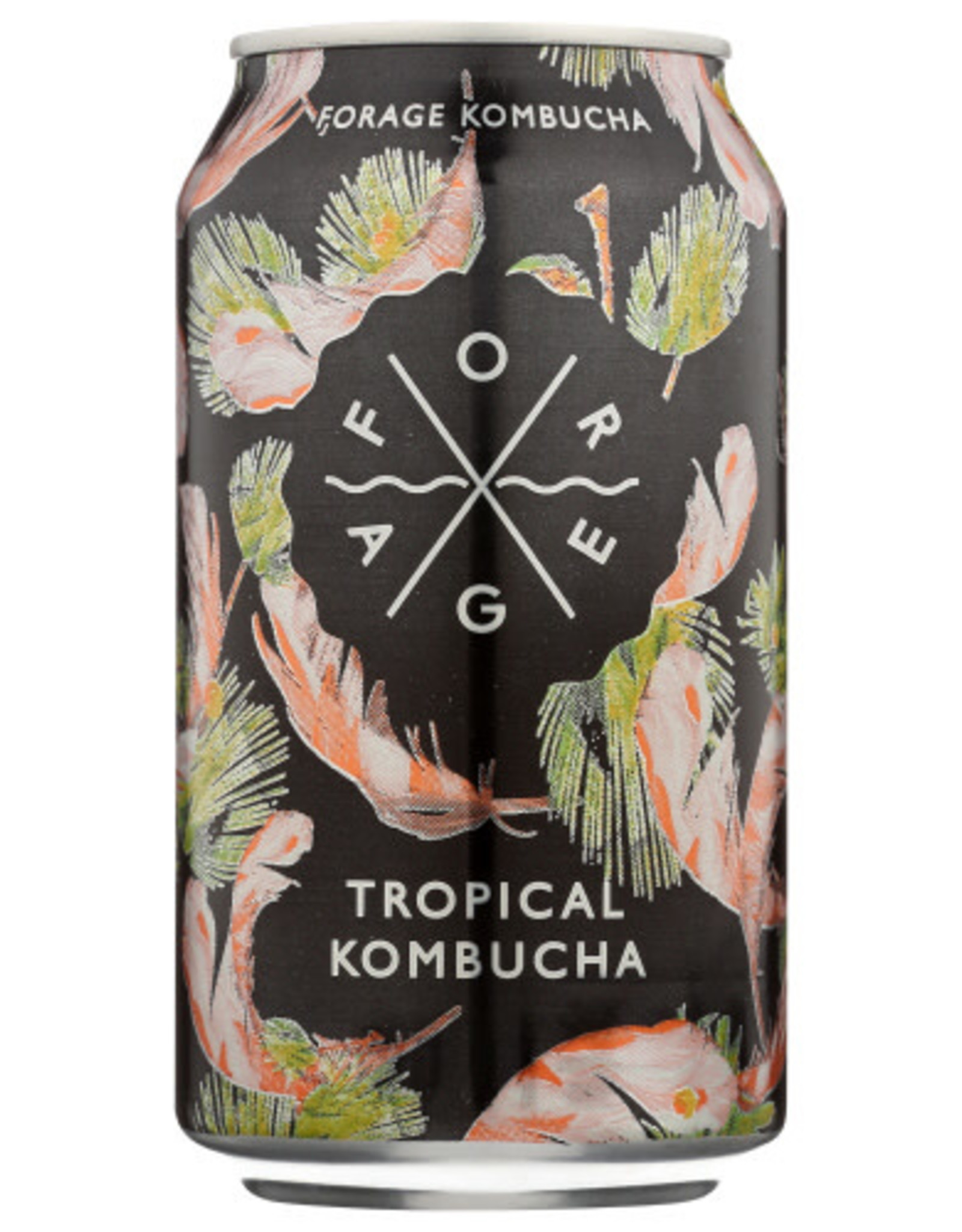 FORAGE KOMBUCHA Forage Tropical Kombucha 12 oz