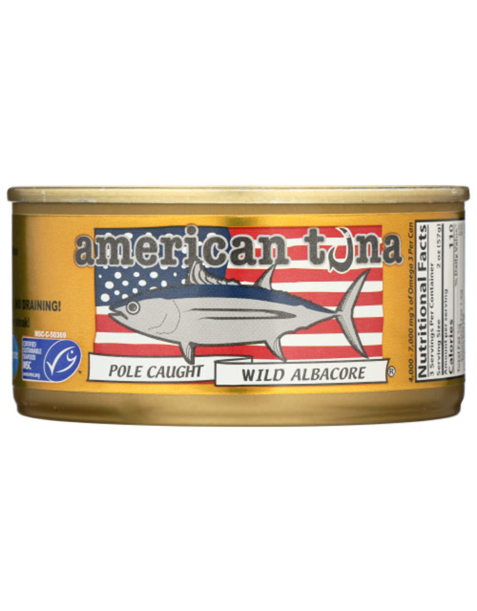 AMERICAN TUNA American Tuna, Wild Albacore,Salt