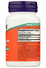 NOW FOODS X Now Potassium Iodide Dietary Supplement 60 Tablets