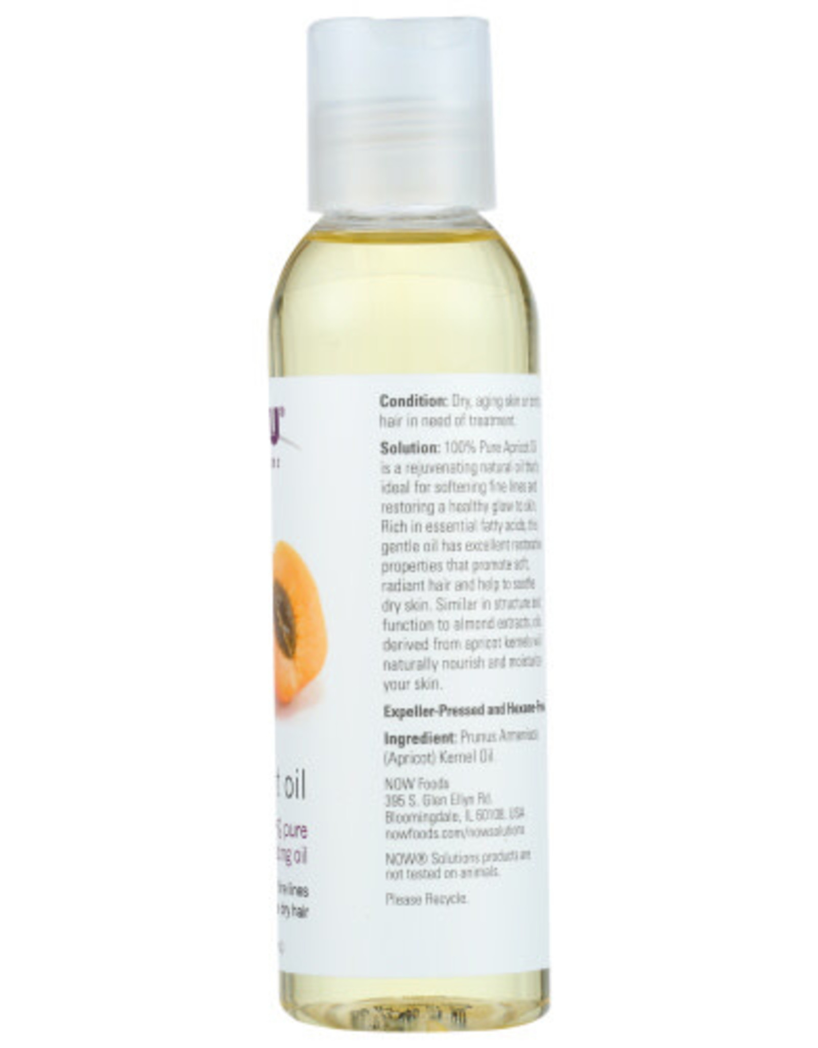 NOW® NOW PURE APRICOT KERNEL OIL, 4 FL. OZ.