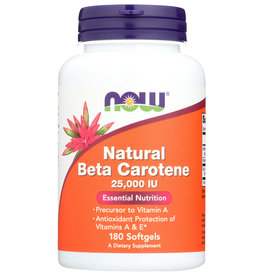 NAT BETA CAROTENE 25000 180 SGELS