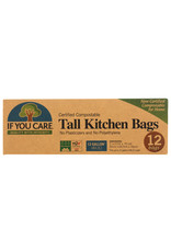 IF YOU CARE IF YOU CARE TALL KITCHEN BAGS, 12 BAGS