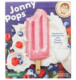 Jonny Pops Raspberry Blueberry Popsicle
