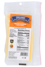 RUMIANO FAMILY RUMIANO FAMILY ORGANIC CHEESE, SLICED MEDIUM CHEDDAR SHINGLE, 6 OZ.