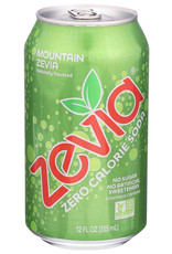 ZEVIA ZEVIA SODA, MOUNTAIN ZEVIA, 12 FL. OZ.