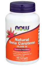 NAT BETA CAROTENE 25000 180 SGELS