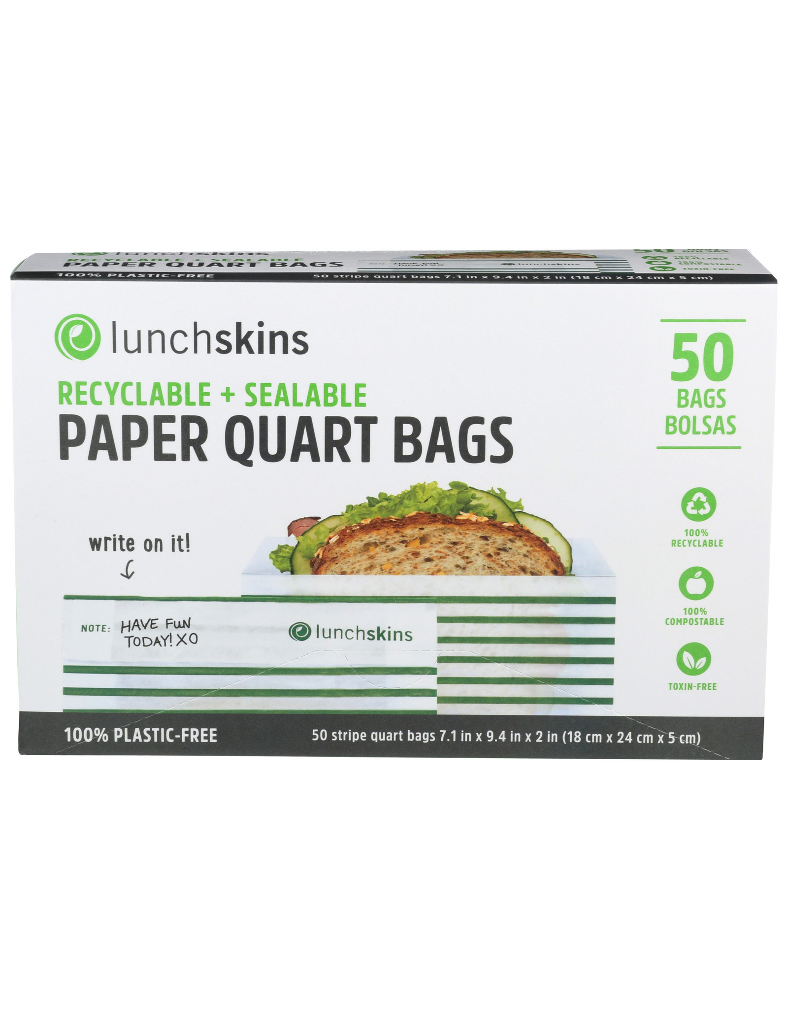 X LUNCHKINS PAPER 50 BAGS