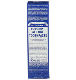 DR BRONNER X Dr. Bronners Peppermint All-One Toothpaste 5 oz