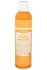 X Dr. Bronner's Organic Hair Rinse, Citrus, 8oz