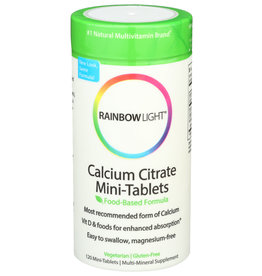 Rainbow Light Calcium Citrate 120 Mini-Tablets