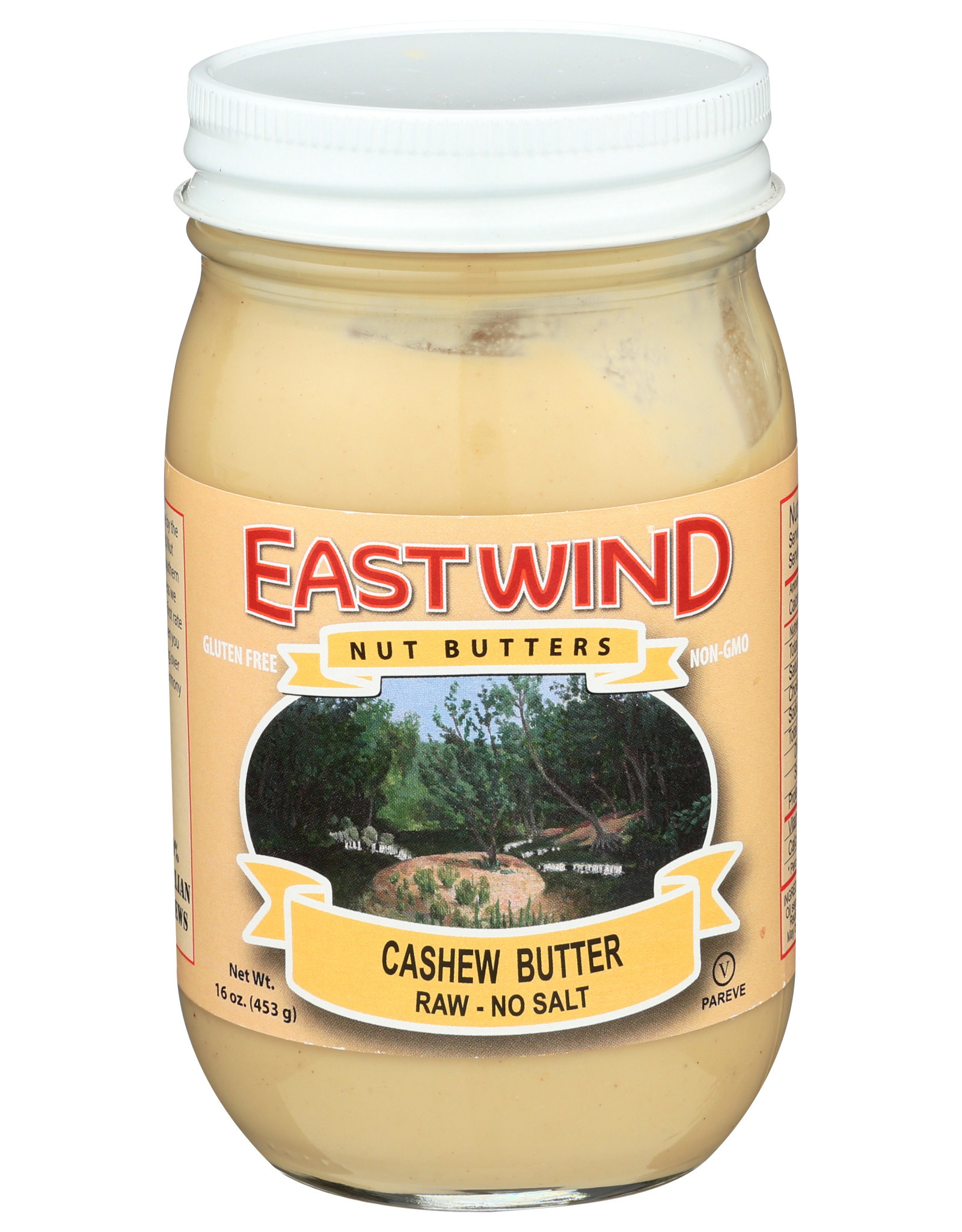 Eastwind Cashew Butter Raw No Salt 16 oz