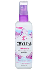X Crystal unscented DEO SPRAY 4 OZ