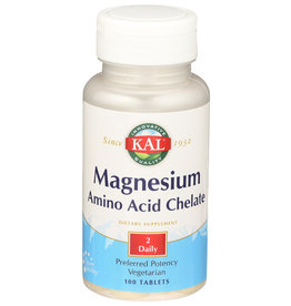 K Kal Magnesium Amino Acid Chelate 100 Tablets