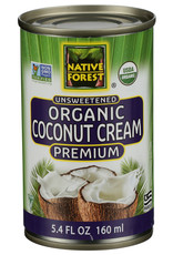 Native Forest Unsweetened Premium OG Coconut Cream 5.4 oz