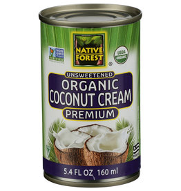 Native Forest Unsweetened Premium OG Coconut Cream 5.4 oz