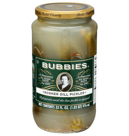 Bubbies Kosher Dill Pickles 33 oz