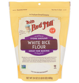 Bobs Stone Ground White Rice Flour 24 oz