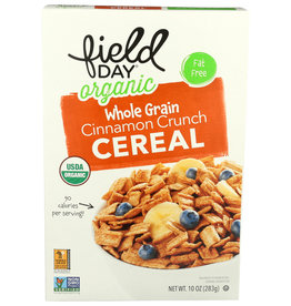 Field Day Whole Grain Cinnamon Crunch Cereal 10 oz