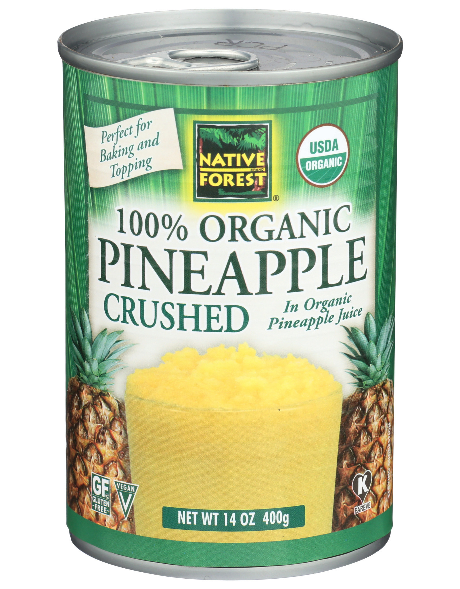 Native Forest OG Crushed Pineapple 14 oz