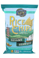 LUNDBERG CHIP RICE SESAME SEAWEED GF 6 OZ