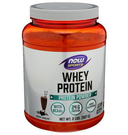 NOW FOODS Now Sports Whey Protein Chocolate Protein Powder 2lbs