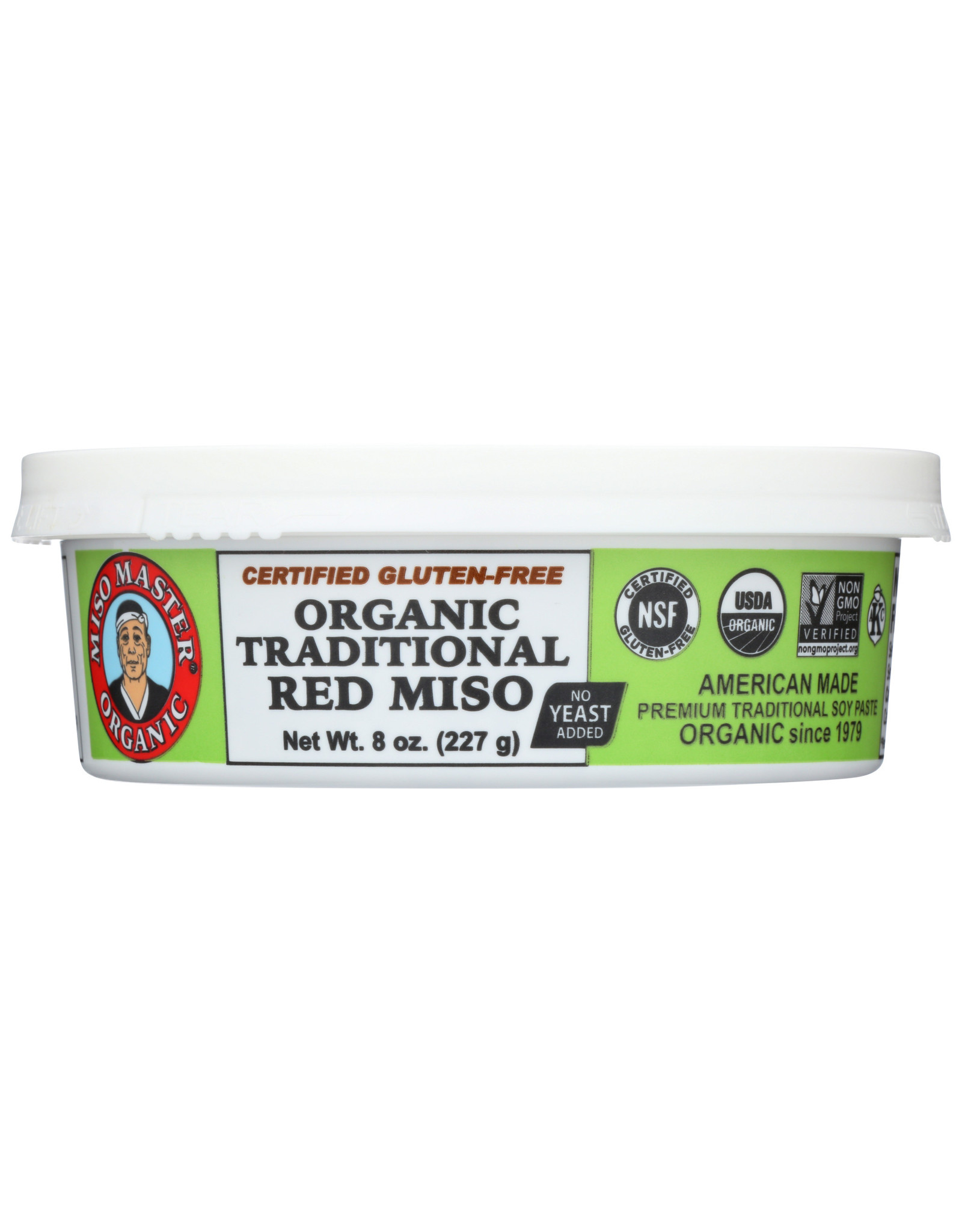 Miso Master Organic Traditional Red Miso 8 oz
