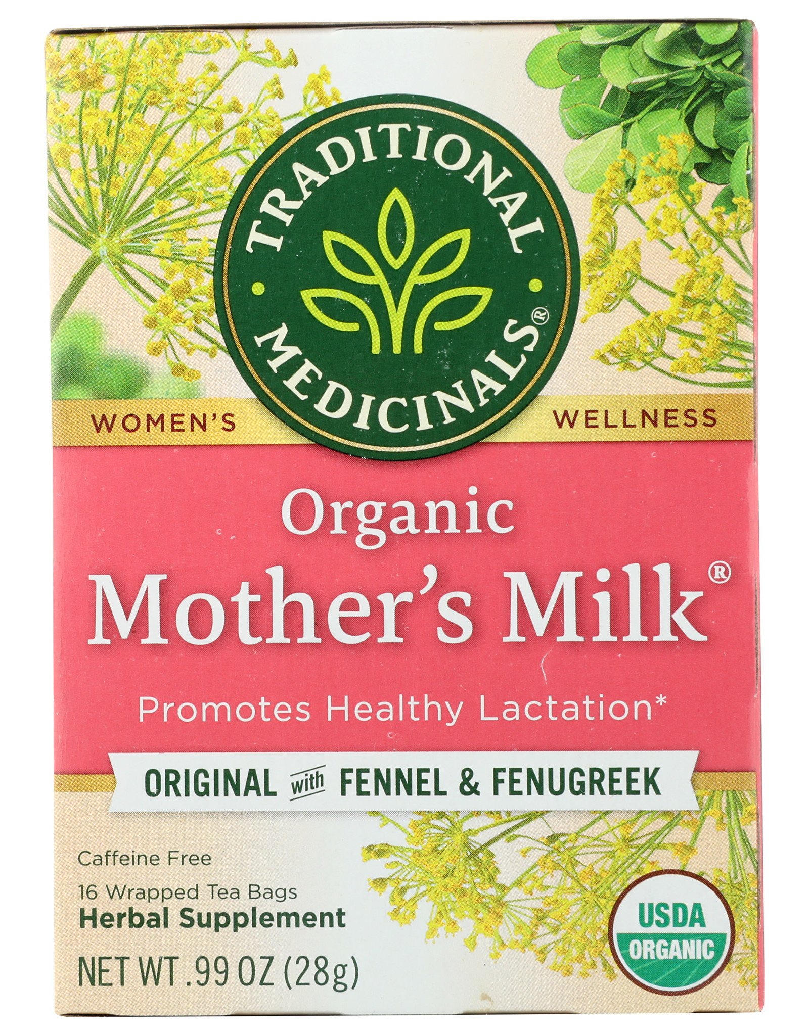 X Traditional Medicinals Mother's Milk Blend w/ Fennel & Fenugreek
