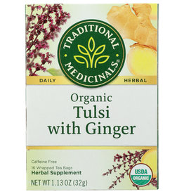 Traditional Medicinals Organic Tulsi w/ Ginger 16bag
