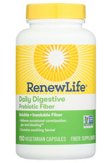 X RenewLife Daily Digestion Prebiotic Fiber 150 Veg Capsules