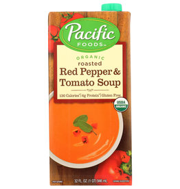 PACIFIC FOODS Pacific Foods OG Roasted Red Pepper Tomato Soup 32 oz