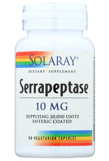 Solaray X Solaray Serrapeptase 10mg 90 Veg Capsules