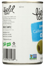 Field Day Green Pitted Medium Ripe Olives 6 oz