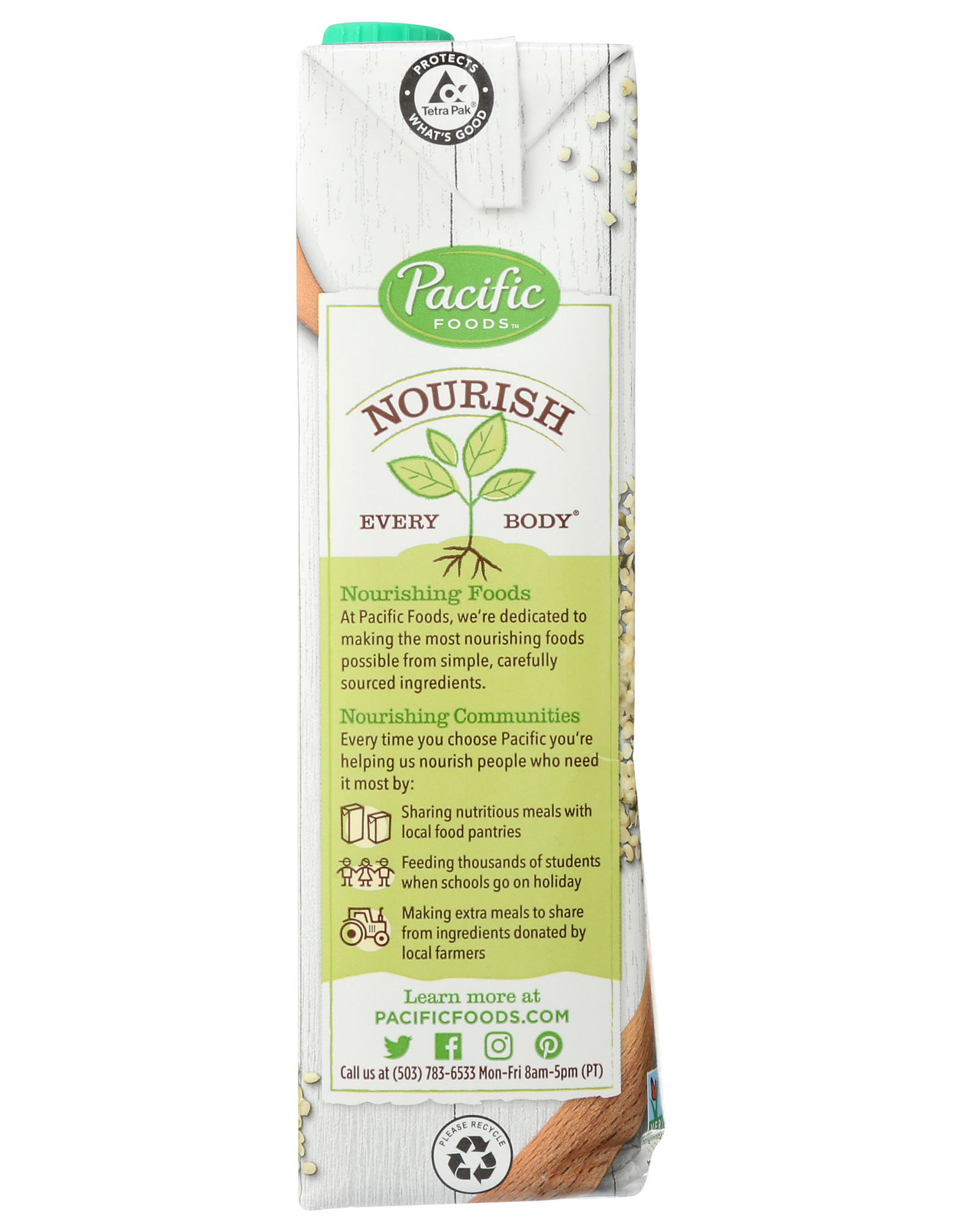 PACIFIC FOODS Pacific foods hemp milk Dutchmen Organics