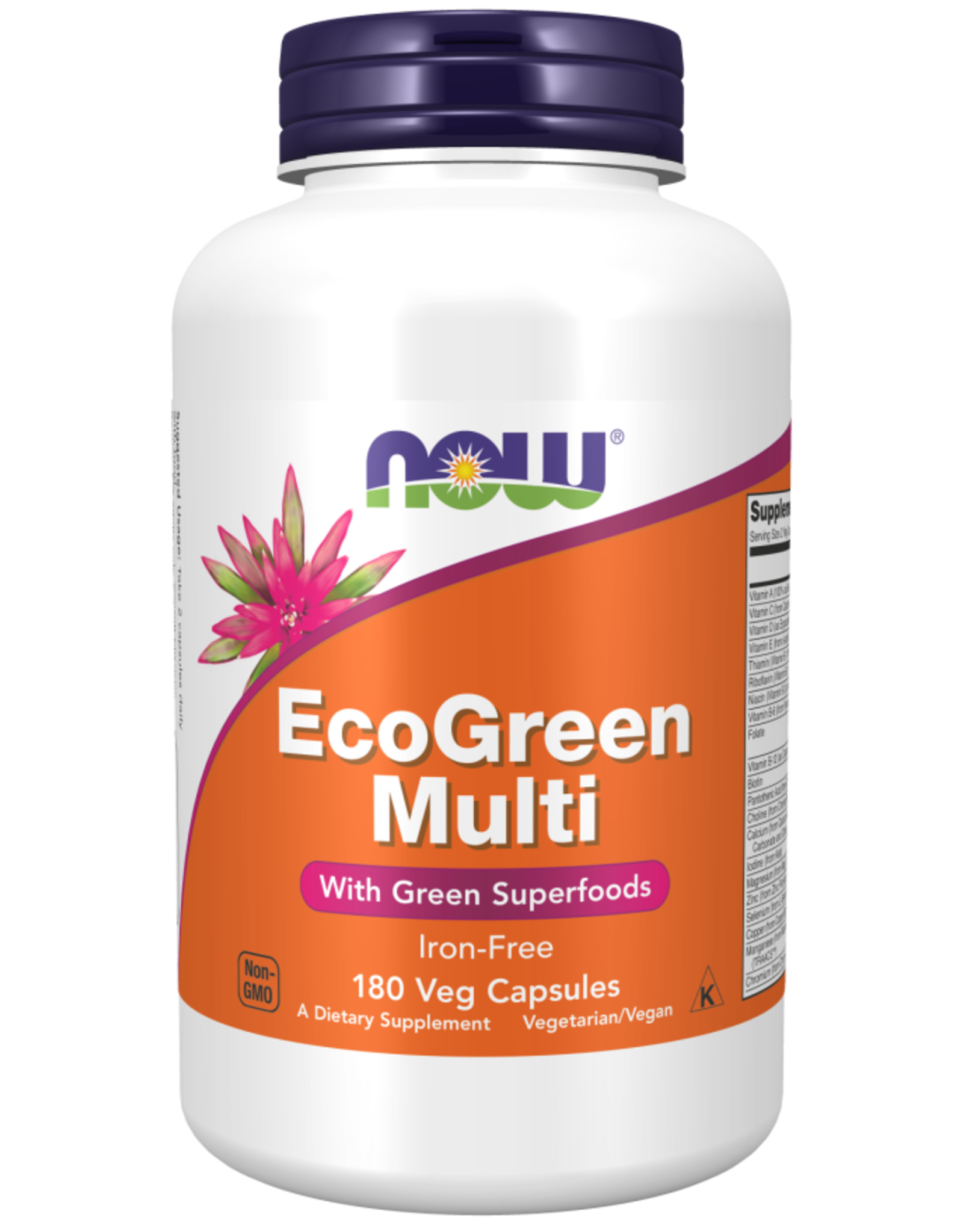 X Now EcoGreen Multi Vitamin - 180 Veg Capsules