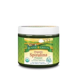 Sunny Green OG Spirulina, Unflavored Fine Powder (Btl-Plastic) 6.35oz