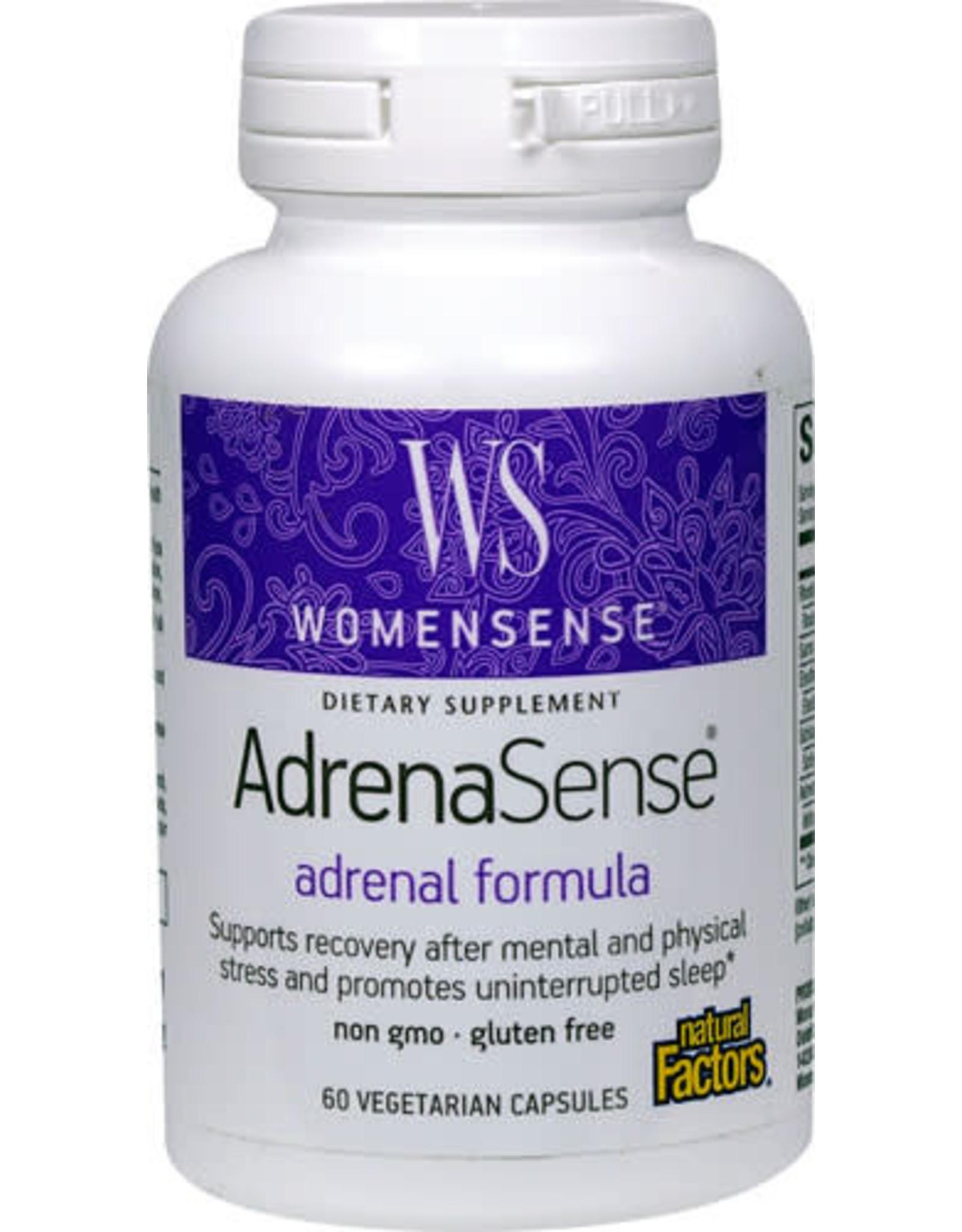 X Natural Factors Womensense AdrenaSense 60 caps