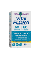 Vital Flora Men's Daily Probiotic 60 Bil 30 vcaps