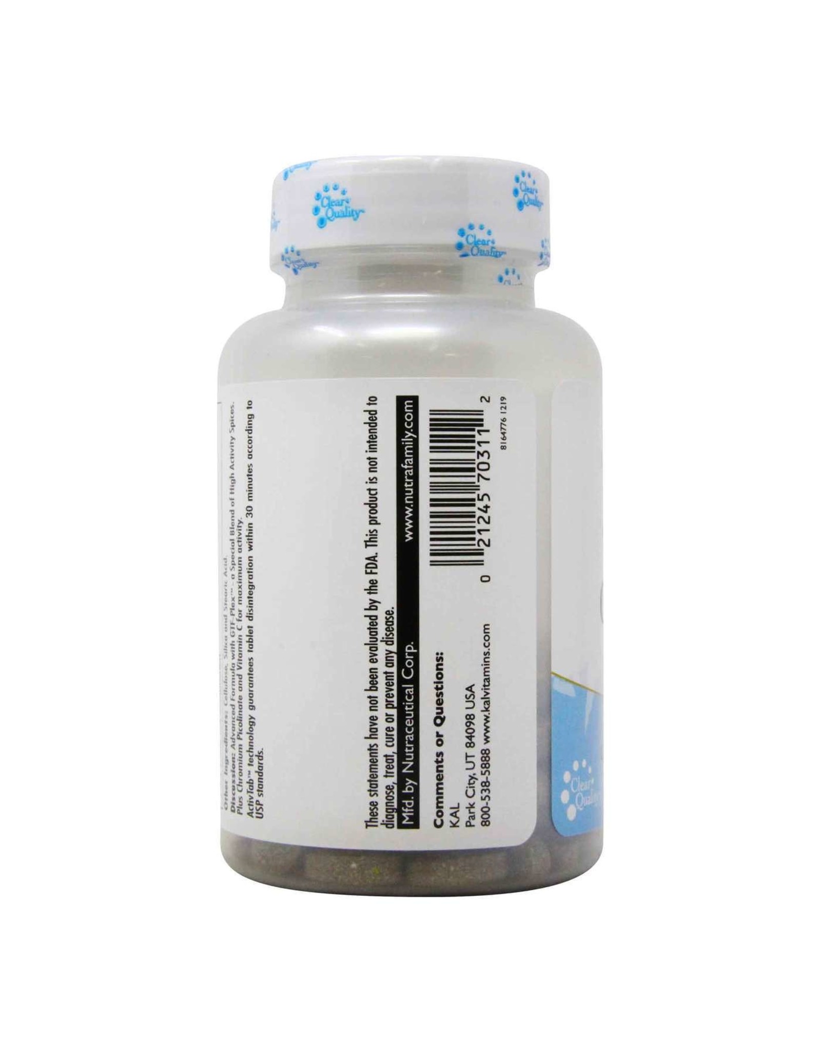 X Kal Vanadyl Complex 90 Tablets