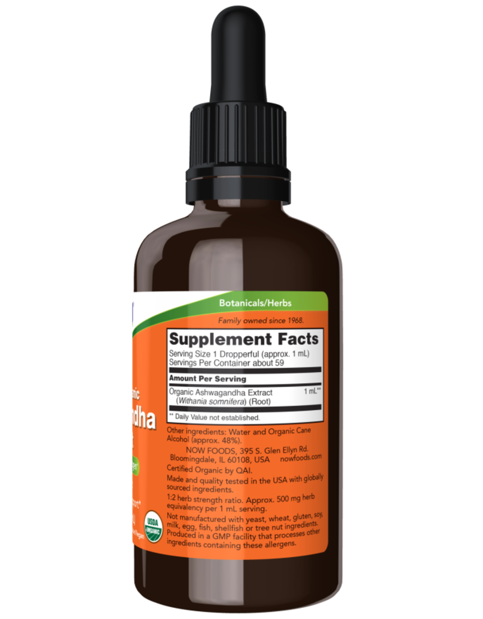 X Ashwagandha Extract Liquid, Organic