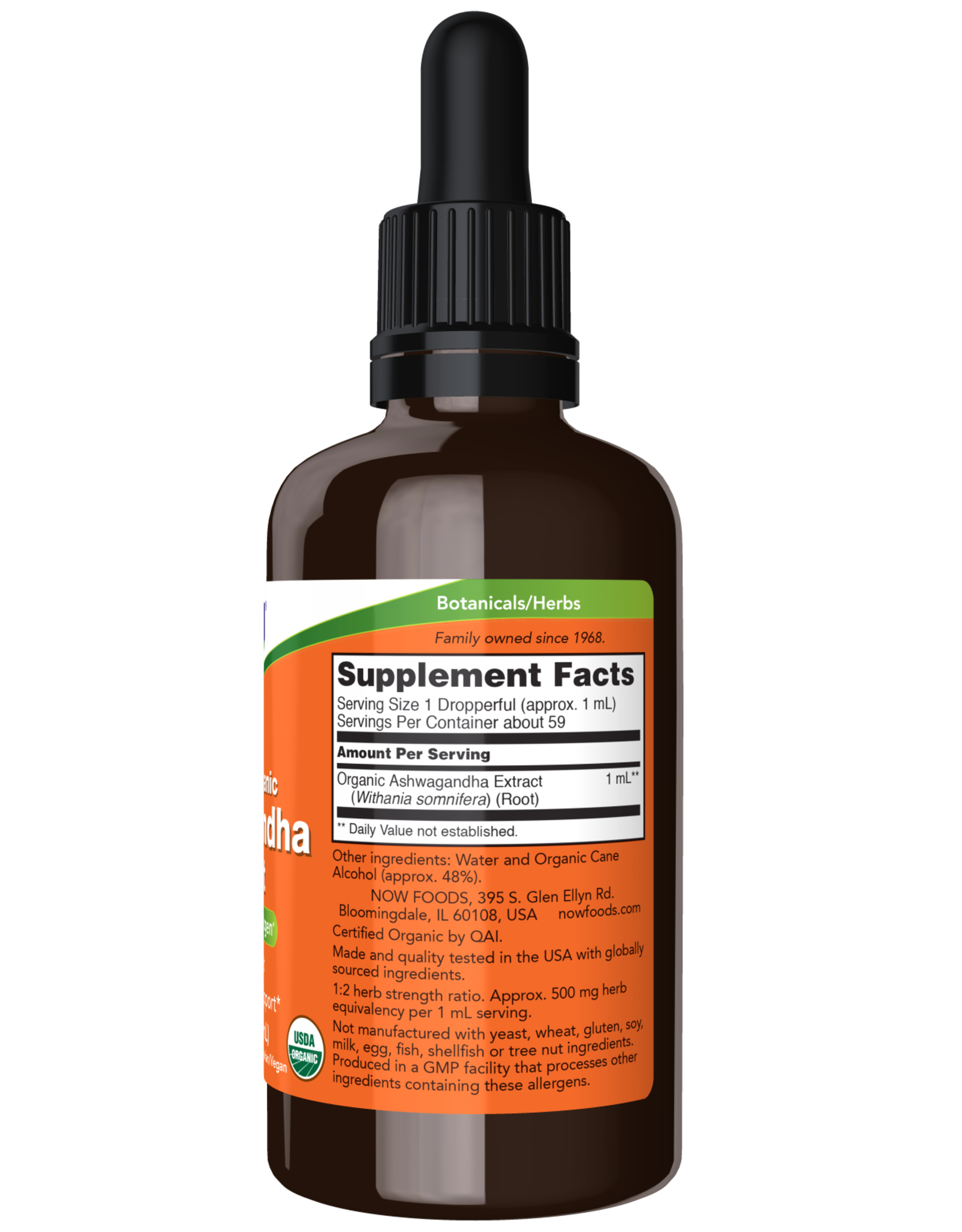 X Ashwagandha Extract Liquid, Organic