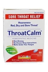 X Boiron Throat Calm 60 tabs